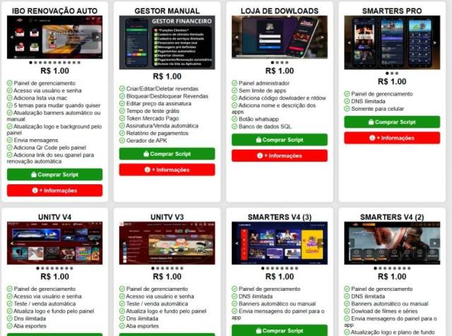 LojaFilme – Tema PHP Venda Sites de Script Online 2026