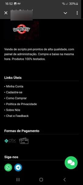 LojaFilme – Tema PHP Venda Sites de Script Online 2026