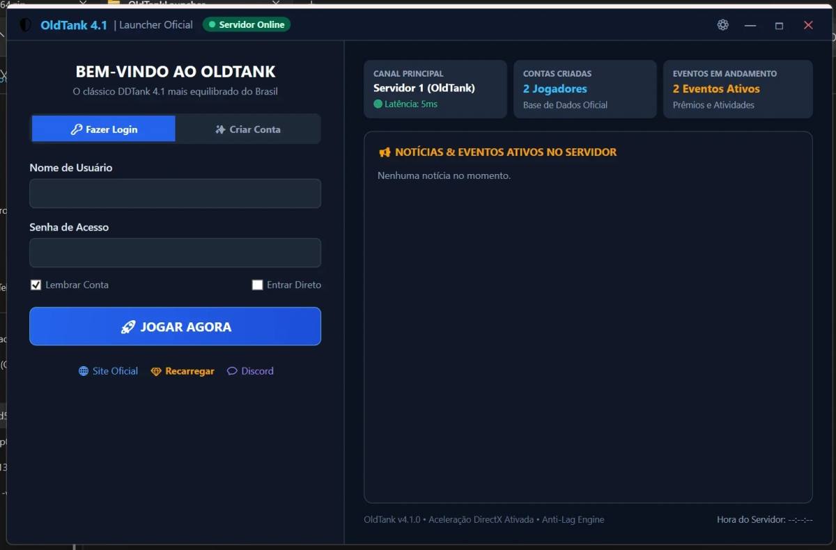 Files Servidor de DDTank 4.1 com LOGGER e ADMIN 2026