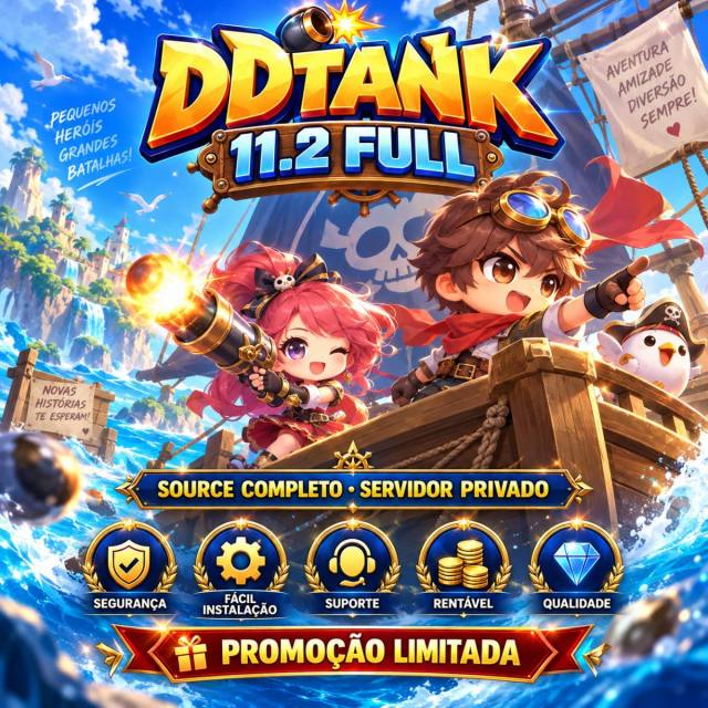 Files DDTank 11.2 Full – Source Code Completo + Servidor 2026