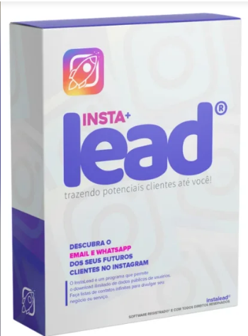 Extrator Instagram Insta Lead| 6.0 | Vitalício Acesso Vitalício - Extração de Leads para Vendas