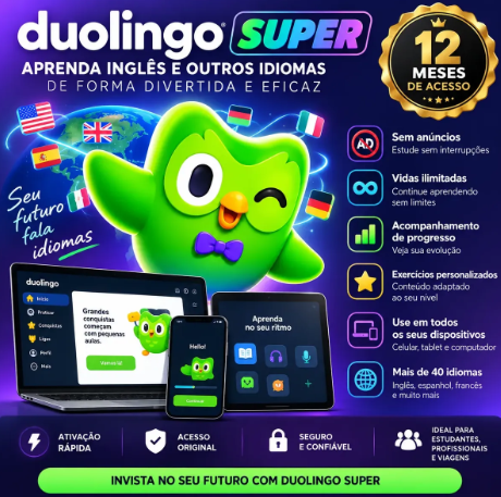 DUALINGO SUPER 12 MESES