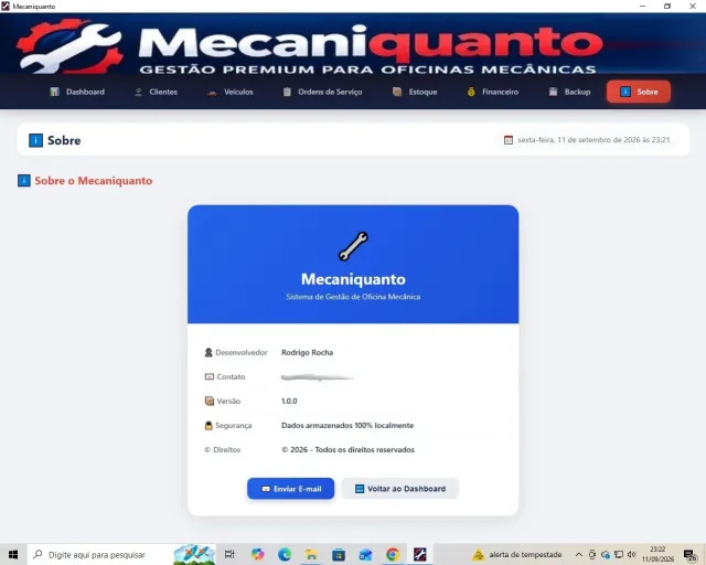 Mecaniquanto - Gestão e Ordens Serviço para Oficinas Mecânicas