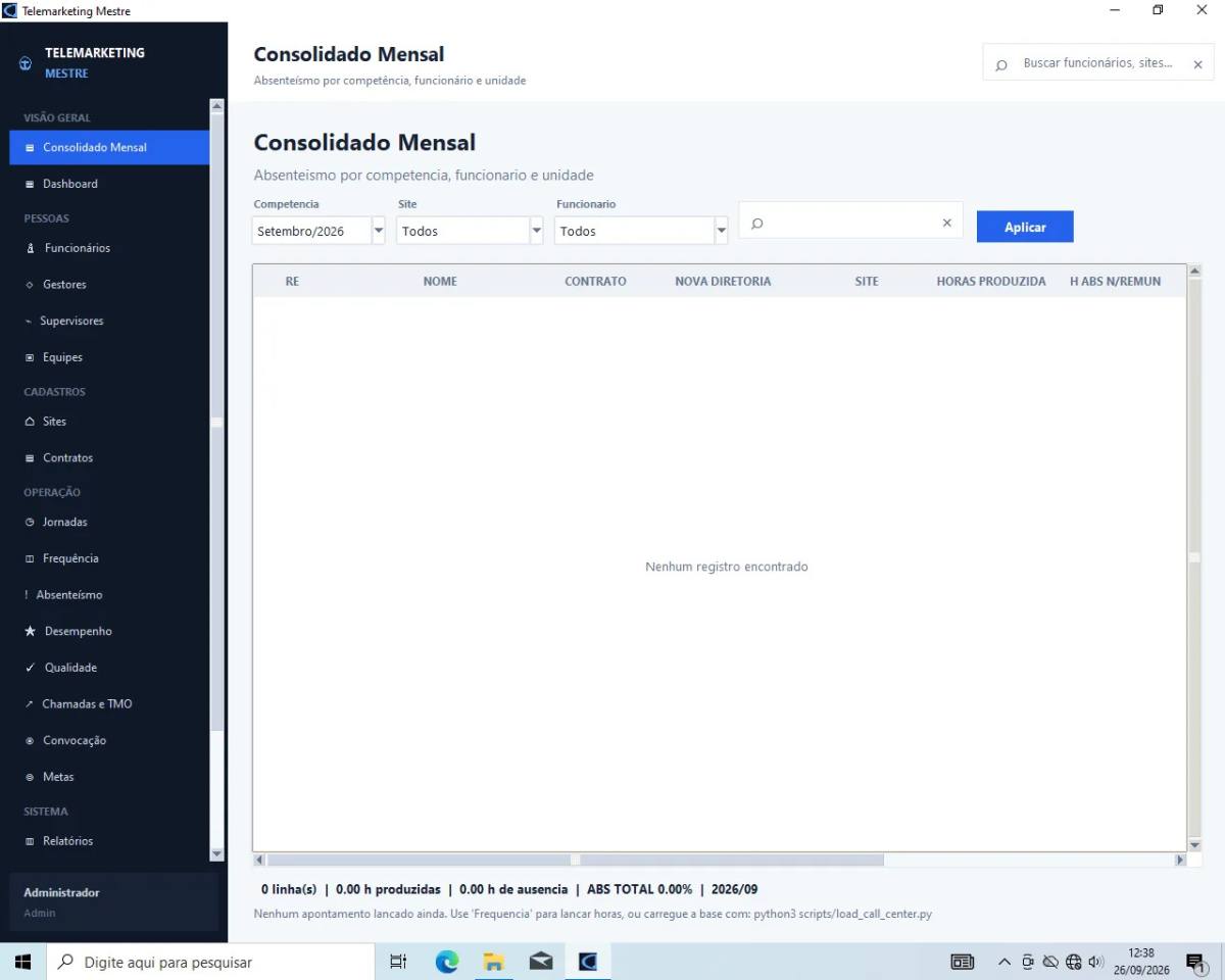 Telemarketing Mestre - Software para Gestão de Call Center
