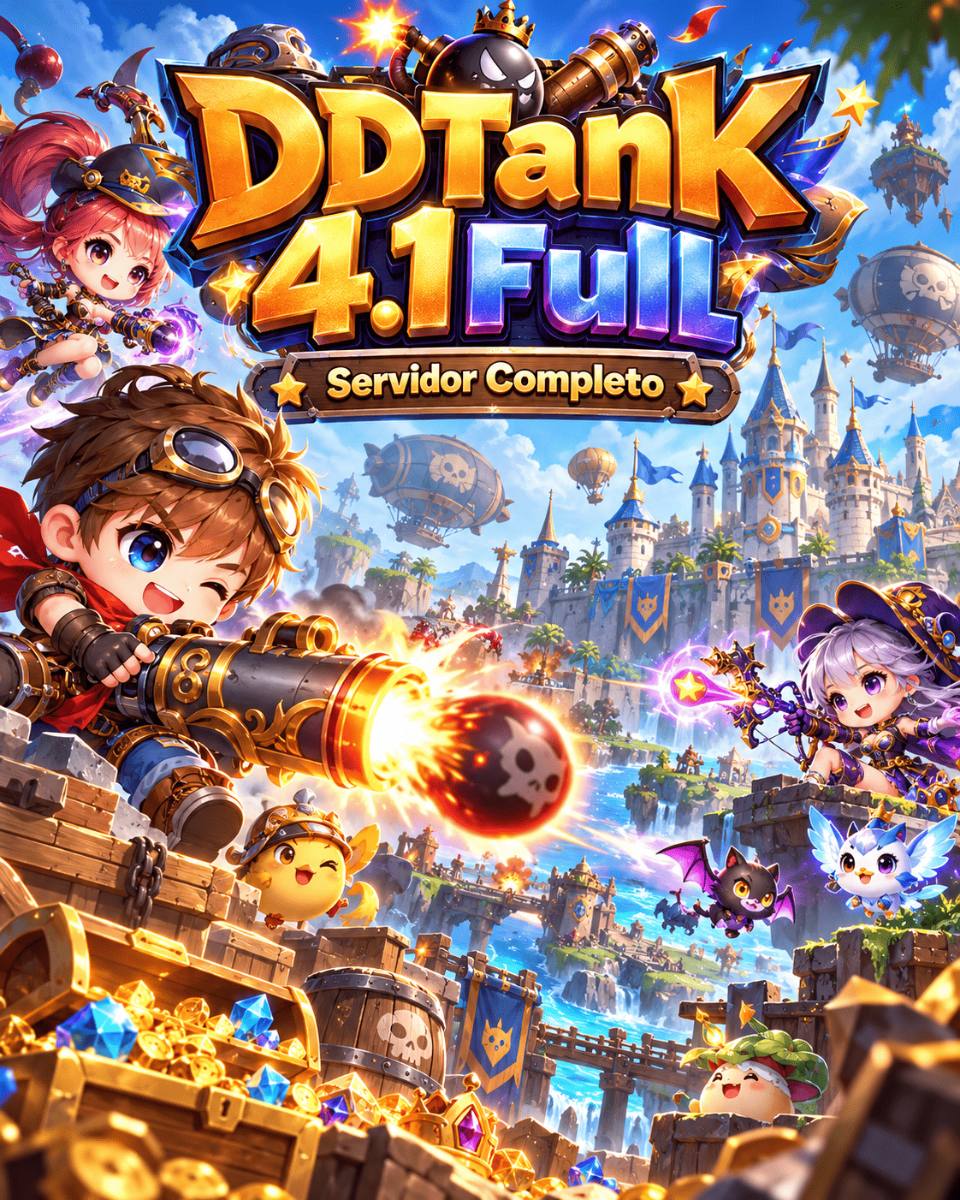 DDTank Files 4.1 Full ( Painel ADM + Launcher )