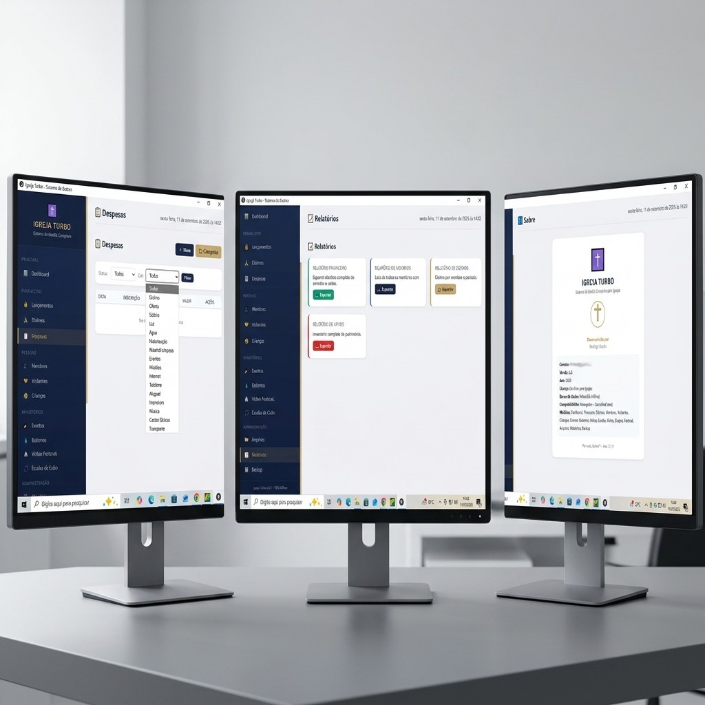 Software Aplicativo para Gestão e Tesouraria de Igrejas