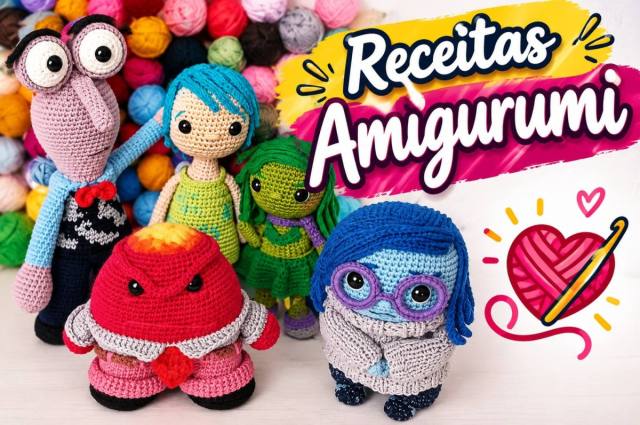 Receitas Amigurumi em PDF - Divertidamente