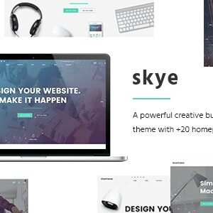 Skye template noticias wordpress
