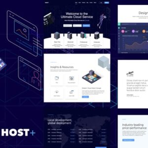 template site wordpress completo responsivo hosting