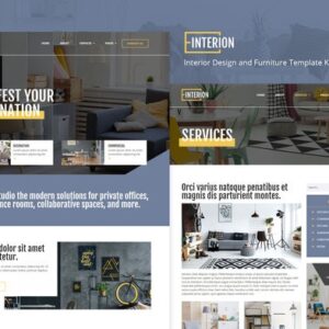 interion interior template wordpress design interiores