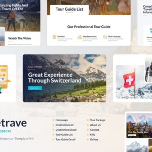 template wordpress travel turismo viajem