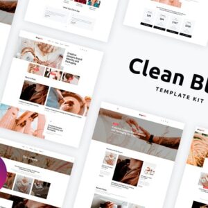 template site blog revistas
