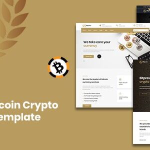 template para sites de bitcoin