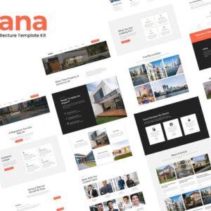 Astana - Kit de modelo de elemento imobiliário e arquitetura