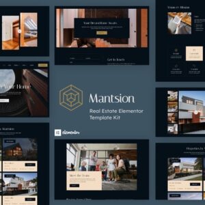 Mantsion - Real Estate Elementor Template Kit