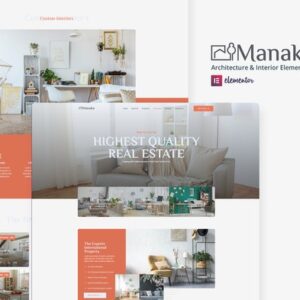 Manaka - Kit de Modelos de Elementos de Arquitetura e Interiores