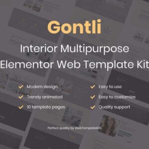Gontli - Kit de Modelo Multiuso Interior