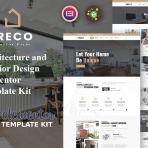 Ereco - Kit de modelo de elemento de arquitetura e design de interiores