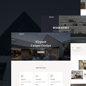 Archo - Modelo HTML de Arquitetura e Design de Interiores