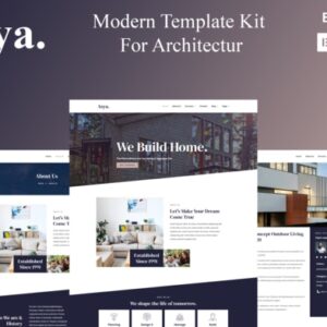 Asya - Kit de Modelos de Elementos de Arquitetura Moderna