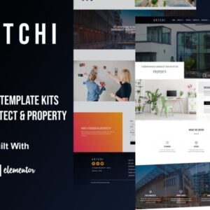 Artchi - Kit de Modelos de Elementos de Arquitetura Moderna
