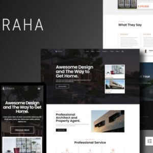 Graha - Kit de Modelo de Elementor Imobiliário