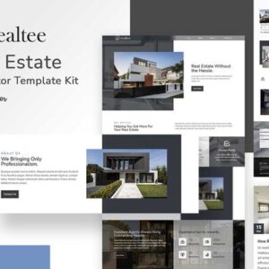 Realtee - Kit de Modelo de Elementor de Imóveis
