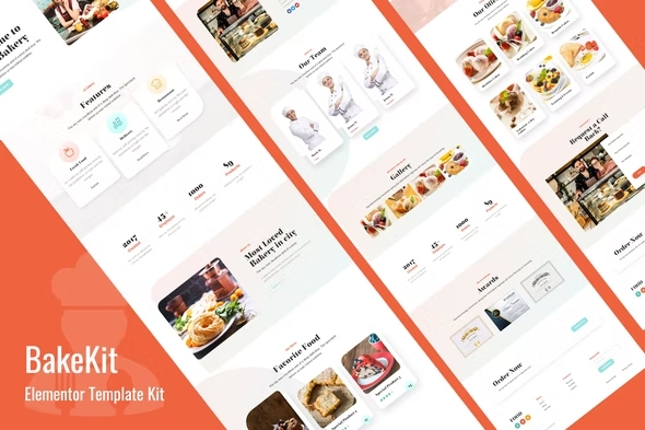Bakekit – Kit Elementor de Bolo