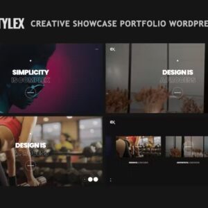 Stylex - Portfólio de vitrine criativa WordPress