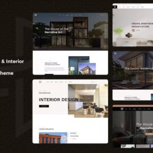 Hellix - Tema WordPress de arquitetura moderna