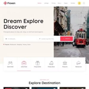 Fioxen - Tema WordPress de listagem de diretórios