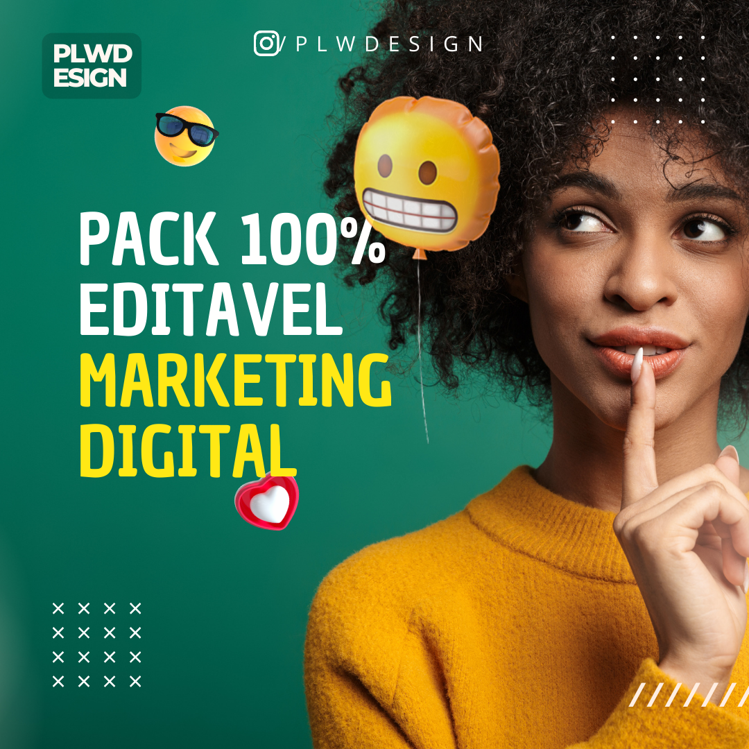 Pacote Completo De Designs Edit Veis No Canva Para Ag Ncias De Marketing Digital Plw Design