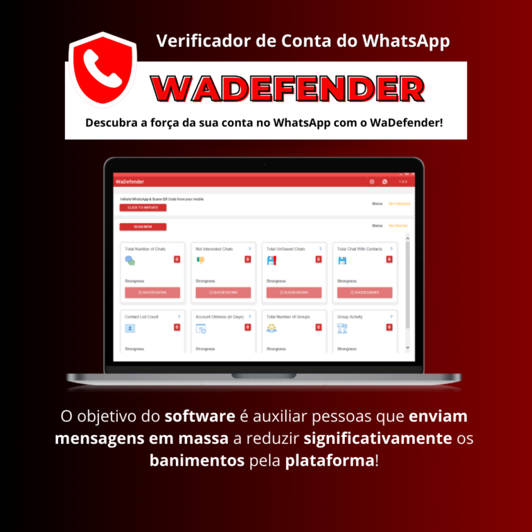 Software WaDefender – Verificador de Força de Conta do WhatsApp 2024 — PLW Design