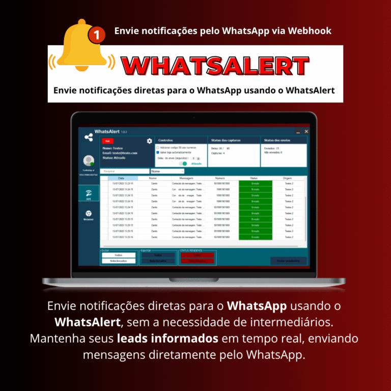 WhatsAlert V1.2.8 - Envie notificações pelo WhatsApp via Webhook — PLW Design