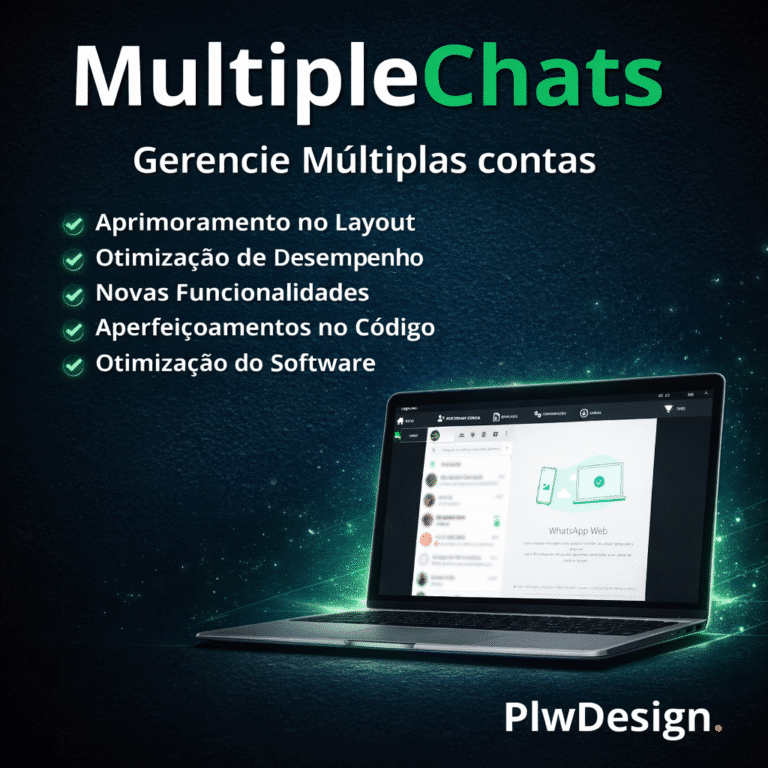 Multiple WhatsApp Chats - Conecte Múltiplas Contas do WhatsApp no Mesmo Computador — PLW Design
