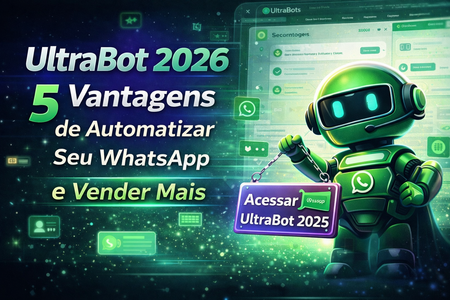 UltraBot 2026 - Automação para WhatsApp