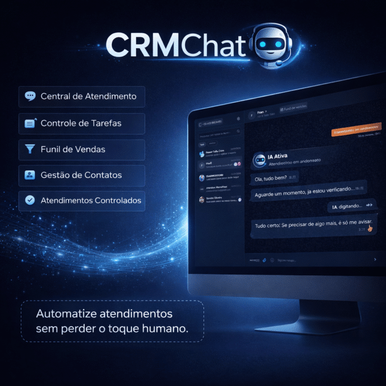 CRM com Inteligência Artificial para Atendimento e Vendas no WhatsApp — PLW Design