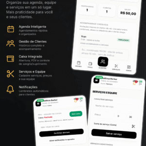 Agenda de Barbearia Inteligente