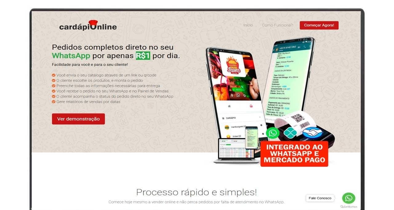 Script Cardápio Digital Multilojas Integrado ao WhatsApp