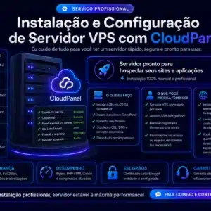 Instalação e Configuração de Servidor VPS com Cloudpanel