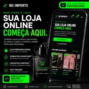 Script PHP Loja Virtual Responsiva Nova Versão com Código Fonte Incluso